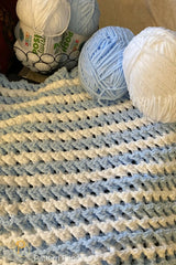 Marshmallow Skies Throw Blanket (Crochet)