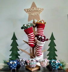 Easy Knitting Pattern for 4 Inch Amigurumi Owl (Knit)