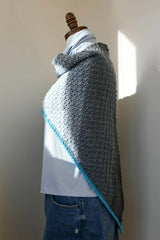 Gift To Myself Triangle Shawl (Crochet)