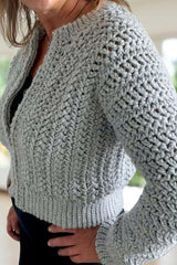 Zipper Bomber Sweater (Crochet)