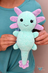 Axolotl Amigurumi (Crochet)