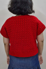 Red Roses Top (Crochet)