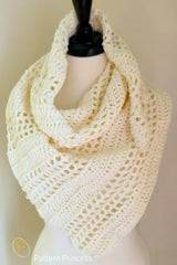 8-Hour Asymmetrical Shawl (Crochet)