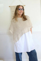 Easy Poncho (Knit)