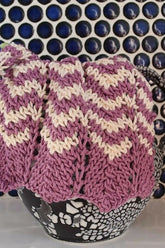 Simple Chevron Dishcloth (Knit)