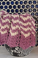 Simple Chevron Dishcloth (Knit)