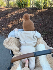 Sherpa Stroller Blanket (Crochet)