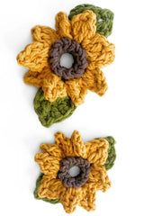 The Crochet Sunflower Appliqué (Crochet)