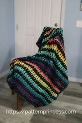 Galaxy Cat Blanket (Crochet)