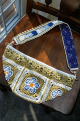 Forget Me Not Bum Bag (Crochet)