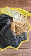 Chocolate Block Scarf (Crochet)