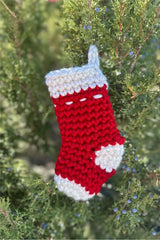 Not-so-Mini Christmas Stocking (Crochet)