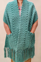 I Love Texture Pocket Shawl (Crochet)