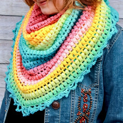 Spring Me Forward Scarf (Crochet)