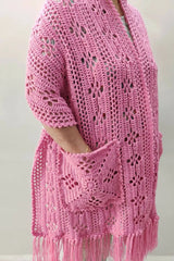 Flowertastic Pocket Shawl (Crochet)