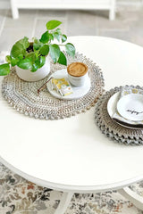 The Picot Placemat & Doily Set (Crochet)