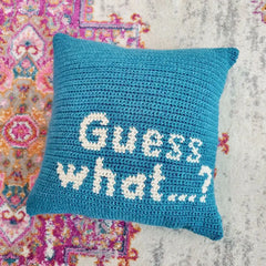 Chicken Butt Pillow (Crochet)