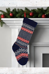 Fair Isle Stocking (Knit)