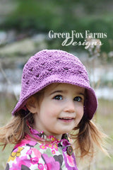 Sweet Stripes Sun Hat (Crochet)