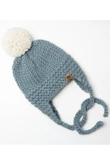 Solid Ear Flaps Hat (Knit)