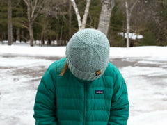 Fold Over Brim Winter Hat (Knit)