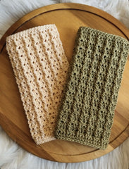 Pine Ridge Dishcloth Pattern (Crochet)