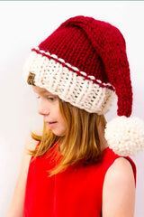 Classic Santa Stocking Cap (Knit)