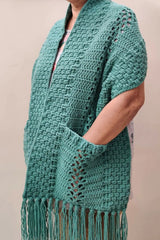 I Love Texture Pocket Shawl (Crochet)