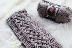 Celtic Weave Scarf (Crochet)