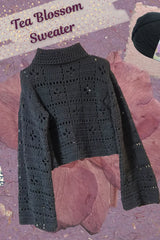 Tea Blossom Sweater (Crochet)