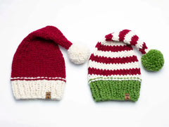 Classic Santa Stocking Cap (Knit)