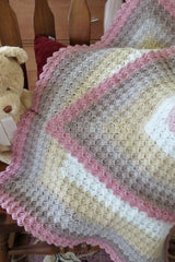 Nap Time Mandala Baby Blanket (Crochet)