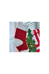 Fluffy Stocking (Crochet)