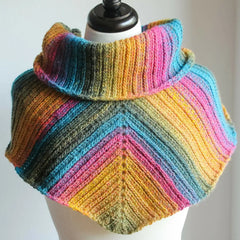 Uptown Brioche Infinity Scarf (Crochet)