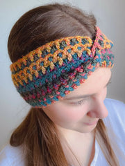 Mountain Trail Head Band (Crochet)