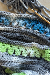 Cluster Pop Throw (Crochet)