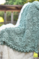 Octagon Lace Throw (Crochet)