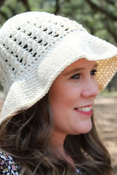 Bonnie Bell Sun Hat (Crochet)