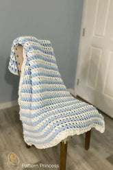 Marshmallow Skies Throw Blanket (Crochet)