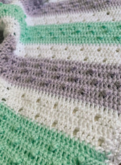 The Pretty Picot Baby Blanket (Crochet)