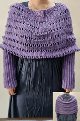 Pretty Chains Sweater Scarf (Crochet)