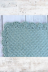 C2C Lemon Peel Stitch Baby Blanket (Crochet)