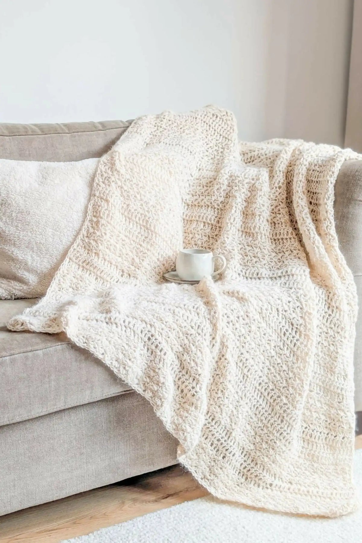 Heath Throw Blanket (Crochet)