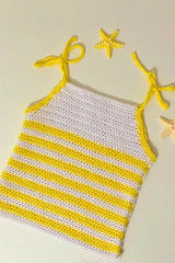Striped Summer Tank Top (Crochet)