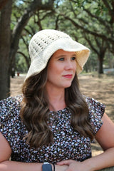 Bonnie Bell Sun Hat (Crochet)