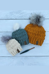 Textured Super Bulky Hat (Crochet)
