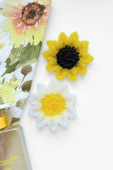 Sunflower Dish Scrubby (Crochet)