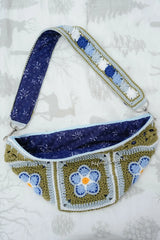 Forget Me Not Bum Bag (Crochet)