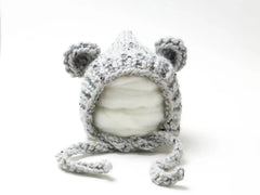 Bear Ears Pixie Bonnet (Knit)