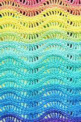 Mandala Waves Baby Blanket (Crochet)